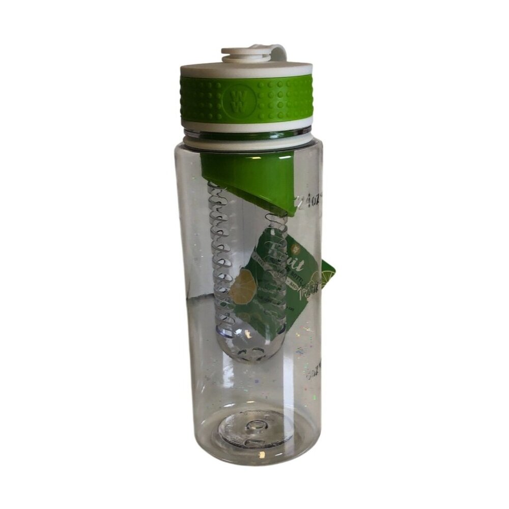 Weight Watchers Fruit Infuser Bottle Twist On Cap 24 Oz BPA Free NEW